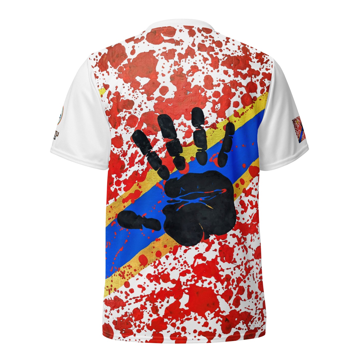 Free Congo unisex sports jersey white