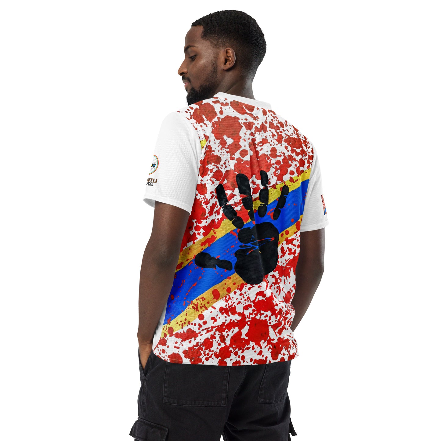 Free Congo unisex sports jersey white