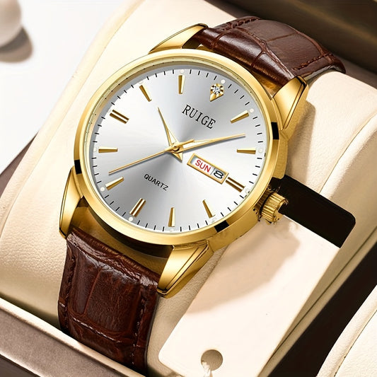 Men's Quartz Watch, Leisure Business Fashion Watch