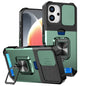 Heavy-Duty Shockproof Phone Case with a Metal Stand And Card Slot, Compatible with for iphone 17 Pro Max, 16 Pro Max, 15 Pro Max, And 14 Pro Max.