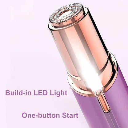 Women's Painless Hair Remover, Battery Powered Facial Hair Remover