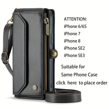 New Wallet Phone Case Wrist Shoulder Strap Lanyard Flip Magnetic Clasp Card Holder Kickstand Women Small Crossbody Handbag For Samsung Galaxy Note10+ 20 S24 S23 S22 S21 S20 S10 Plus Ultra FE Coin Purse A01 A04 A12 A13 A14 A22