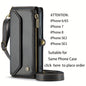 New Wallet Phone Case Wrist Shoulder Strap Lanyard Flip Magnetic Clasp Card Holder Kickstand Women Small Crossbody Handbag For Samsung Galaxy Note10+ 20 S24 S23 S22 S21 S20 S10 Plus Ultra FE Coin Purse A01 A04 A12 A13 A14 A22