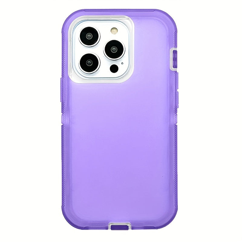 Durable Shockproof Protection With A Matte Transparent Phone Case For IPhone 6/7/8/SE2/SE3/11/12/13/14/15 Pro