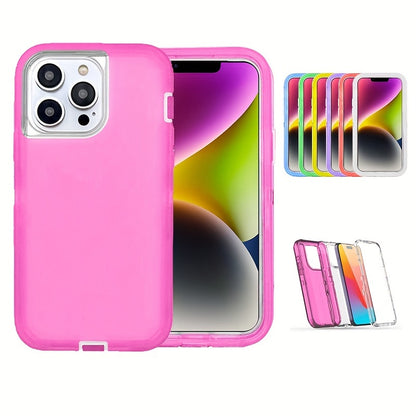 Durable Shockproof Protection With A Matte Transparent Phone Case For IPhone 6/7/8/SE2/SE3/11/12/13/14/15 Pro