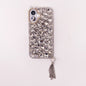 [Rhinestone Fringe Case] Elegant Rhinestone Fringe Phone Case for iPhone 17 Pro Max/16 Plus