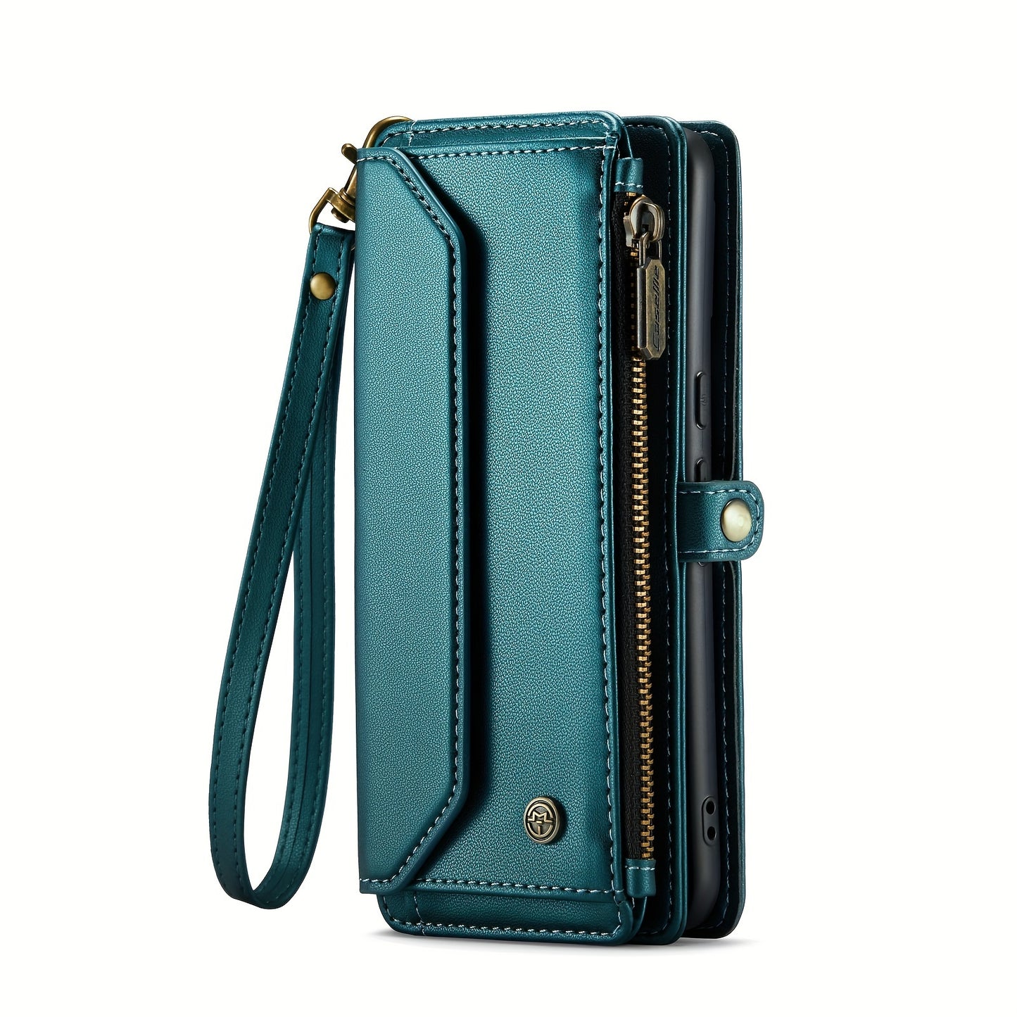 New Wallet Phone Case Wrist Shoulder Strap Lanyard Flip Magnetic Clasp Card Holder Kickstand Women Small Crossbody Handbag For Samsung Galaxy Note10+ 20 S24 S23 S22 S21 S20 S10 Plus Ultra FE Coin Purse A01 A04 A12 A13 A14 A22