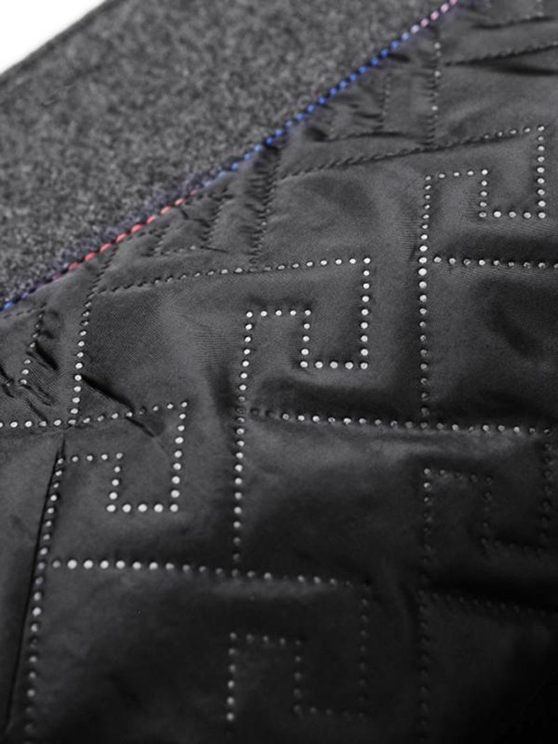 Men'S Solid Color Woolen Coat, Regular Fit Elegant Style Casual Cozy Long Sleeve Button Front Outerwear for Fall & Winter, Men'S Clothes for Daily Wear, Work Office Jacket