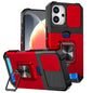 Heavy-Duty Shockproof Phone Case with a Metal Stand And Card Slot, Compatible with for iphone 17 Pro Max, 16 Pro Max, 15 Pro Max, And 14 Pro Max.