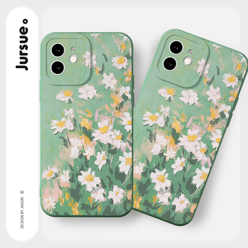 Cute Aesthetic Shockproof Soft Phone Case For IPhone 15 14 13 12 11 Pro Max SE 2020 X XR XS 8 7 Plus