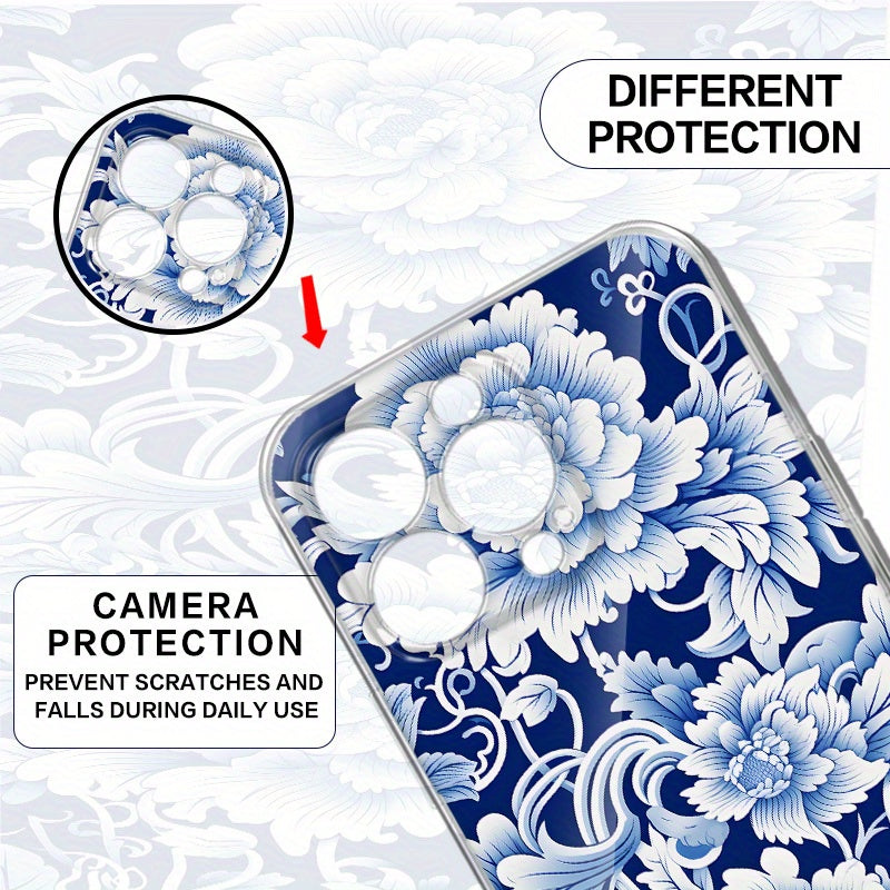 Vibrant Flower Cartoon Phone Case - Ultra-Durable Protection with Shock-Absorbing Technology - Universally Compatible with Multiple iPhone Models (11, 12, 13, 14, 12 Pro Max, 11 Pro, 14 Pro, 15, XS Max, X, XR, 7, 8, 8 Plus)