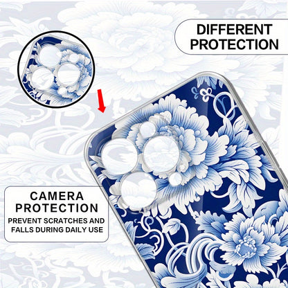 Vibrant Flower Cartoon Phone Case - Ultra-Durable Protection with Shock-Absorbing Technology - Universally Compatible with Multiple iPhone Models (11, 12, 13, 14, 12 Pro Max, 11 Pro, 14 Pro, 15, XS Max, X, XR, 7, 8, 8 Plus)