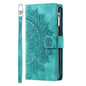 PU Leather Flip Wallet Phone Case For iPhone 15 14 13 12 Mini 11 Pro X XS Max XR 8 7 Plus SE 5G 2022 2023 Zipper Card Slots Magnetic Wrist Strap Cover