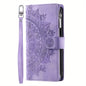 PU Leather Flip Wallet Phone Case For iPhone 15 14 13 12 Mini 11 Pro X XS Max XR 8 7 Plus SE 5G 2022 2023 Zipper Card Slots Magnetic Wrist Strap Cover