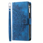 PU Leather Flip Wallet Phone Case For iPhone 15 14 13 12 Mini 11 Pro X XS Max XR 8 7 Plus SE 5G 2022 2023 Zipper Card Slots Magnetic Wrist Strap Cover