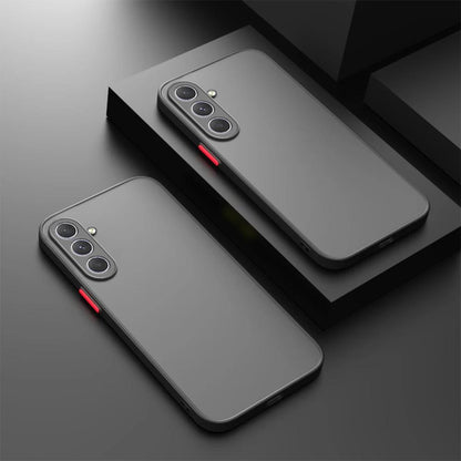 Ultra-Thin Matte Phone Case - Basic Cases for Samsung A15 5G with Shockproof Bumper, Hard Protective Cover, and Scratch-Resistant Design for Everyday Protection