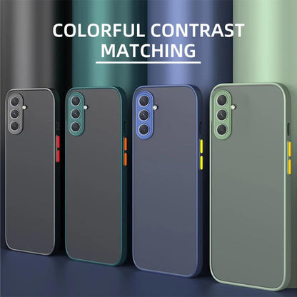 Ultra-Thin Matte Phone Case - Basic Cases for Samsung A15 5G with Shockproof Bumper, Hard Protective Cover, and Scratch-Resistant Design for Everyday Protection