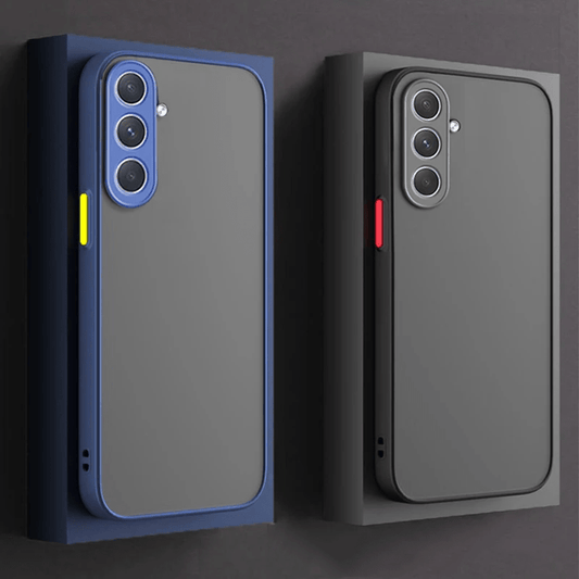 Ultra-Thin Matte Phone Case - Basic Cases for Samsung A15 5G with Shockproof Bumper, Hard Protective Cover, and Scratch-Resistant Design for Everyday Protection