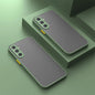 Ultra-Thin Matte Phone Case - Basic Cases for Samsung A15 5G with Shockproof Bumper, Hard Protective Cover, and Scratch-Resistant Design for Everyday Protection
