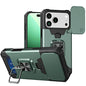 Heavy-Duty Shockproof Phone Case with a Metal Stand And Card Slot, Compatible with for iphone 17 Pro Max, 16 Pro Max, 15 Pro Max, And 14 Pro Max.