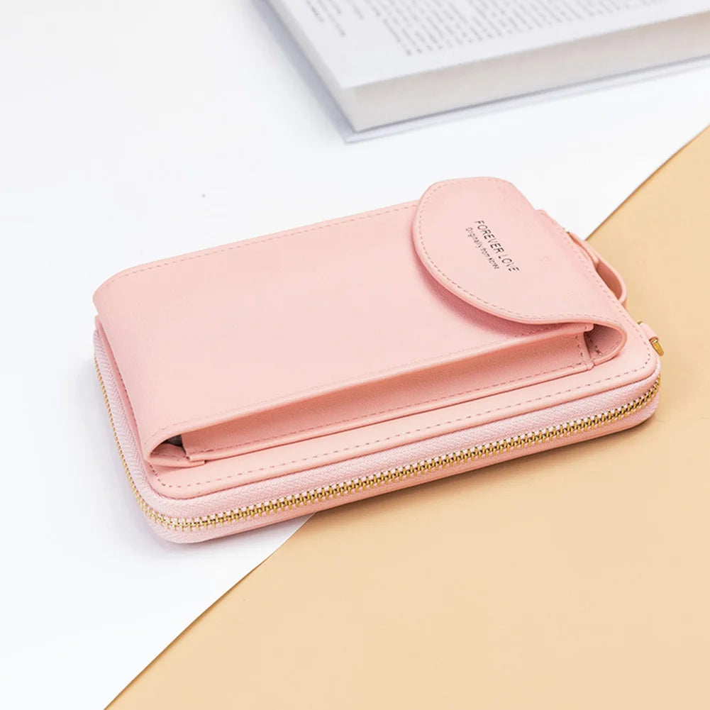 Vintage Women PU Leather Shoulder Bag Casual Ladies Flap Crossbody Phone Bags