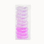 [No Crease Hair Ties] 9 Pcs No Crease Spiral Hair Ties | Coil Hair Ties, Phone Cord Hair Ties, Women Ponytail Holder Elastics
