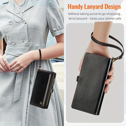 Wallet Zipper Magnetic Handbag Phone Case For IPhone 11 12 13 14 15 Pro Plus ProMax
