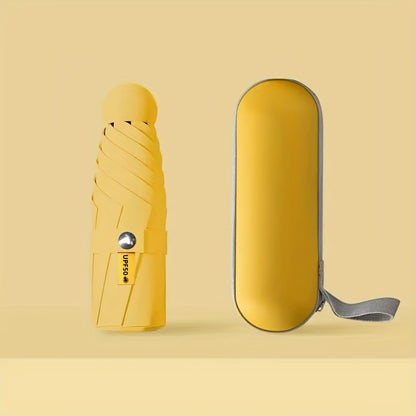 six-rib capsule umbrella, pocket umbrella