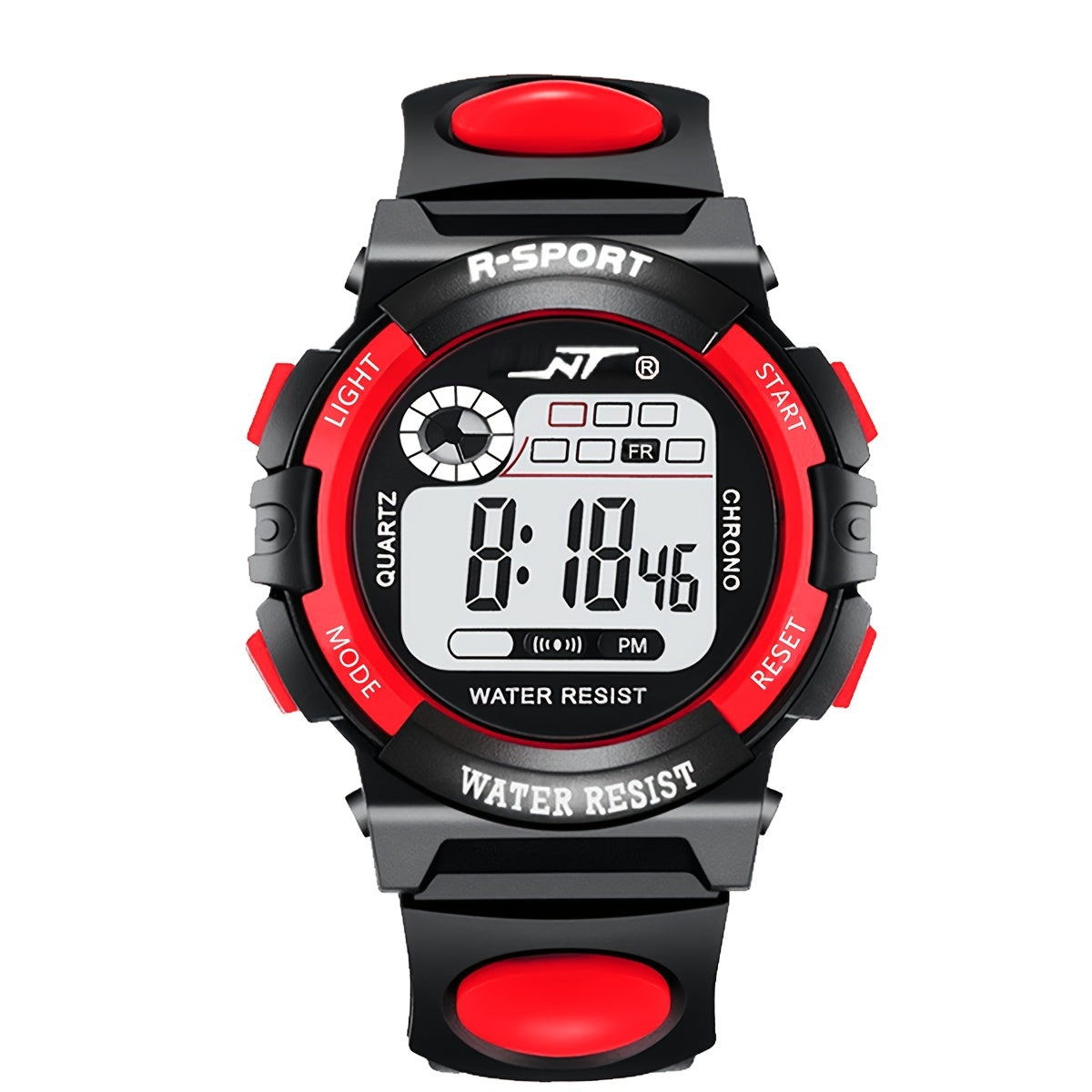 Vibrant Youth Watch - Luminous Digital Timepiece with Multifunctional Features for Middle School Students, Boys, and Girls, High School, Casual Wear, Water-Resistant, and Easy-to-Read Display