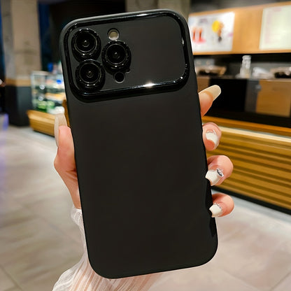 Luxury Solid Color TPU Shockproof Phone Case For IPhone 14 Pro Max 13 12 15 Pro Max Lens Protection Bumper Rear Cover For IPhone 11 Pro Max X XS XR 8 7 Plus Case