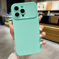 Luxury Solid Color TPU Shockproof Phone Case For IPhone 14 Pro Max 13 12 15 Pro Max Lens Protection Bumper Rear Cover For IPhone 11 Pro Max X XS XR 8 7 Plus Case