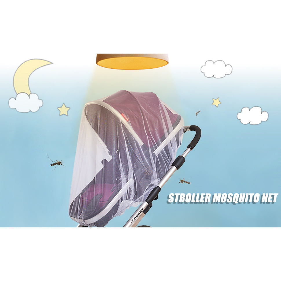 Portable Mosquito Net Suitable for Strollers, Bassinets & Cradles - Breathable Baby Bug Proof Net for Travel, Durable & Machine-Washable Mosquito Net for Stroller, Playard, Pack N Play, for stroller Mosquito Net (for stroller