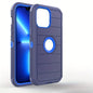 Heavy Duty Anti-Fall iPhone 12 13 14 15 Back Clip Mobile Phone Case for iPhone15promax iPhone14promax Three-in-One Holder