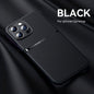 Litchi Pattern PU Leather Phone Case For Iphone15promax With Built-in Magnetic Suction 14 Promax Luxury Style 11 PU Leather 13 Promax Full Package Fall Protection Case