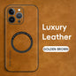 Yamba Artificial Leather Magnetic Phone Case Suitable For IPhone 15promax/15pro/15plus/15/14pro/13pro/13/12 Protective Case