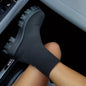 Women's Knitted Short Boots - Thick-soled, Round Toe, Comfortable Shoes
