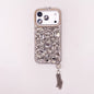 [Rhinestone Fringe Case] Elegant Rhinestone Fringe Phone Case for iPhone 17 Pro Max/16 Plus