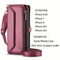 New Wallet Phone Case Wrist Shoulder Strap Lanyard Flip Magnetic Clasp Card Holder Kickstand Women Small Crossbody Handbag For Samsung Galaxy Note10+ 20 S24 S23 S22 S21 S20 S10 Plus Ultra FE Coin Purse A01 A04 A12 A13 A14 A22