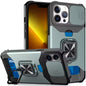 Heavy-Duty Shockproof Phone Case with a Metal Stand And Card Slot, Compatible with for iphone 17 Pro Max, 16 Pro Max, 15 Pro Max, And 14 Pro Max.