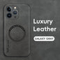 Yamba Artificial Leather Magnetic Phone Case Suitable For IPhone 15promax/15pro/15plus/15/14pro/13pro/13/12 Protective Case