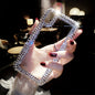 Phone Case - Fashionable Luxury Diamond-Encrusted Transparent Phone Case Suitable for Iphone 17 Pro Max/16 Plus/Xr/7G, Designed to Prevent Drops.