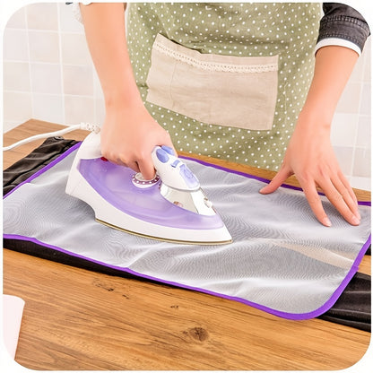 High-Temperature Ironing Board Press Mesh Pad - Protective Insulation Guard for Home, Random Color
