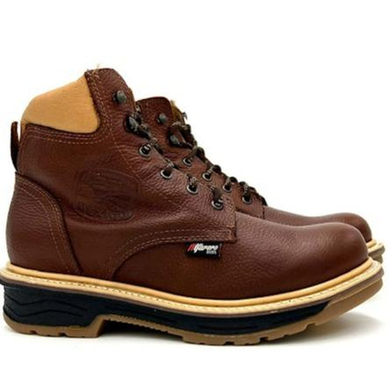 Industrial Work Boots, Oil-Slip Resistant, Anti-Fatigue Sole, Classic Style, Welt Construction Leather Footwear Deli