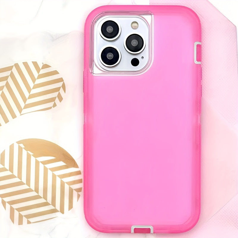 Durable Shockproof Protection With A Matte Transparent Phone Case For IPhone 6/7/8/SE2/SE3/11/12/13/14/15 Pro