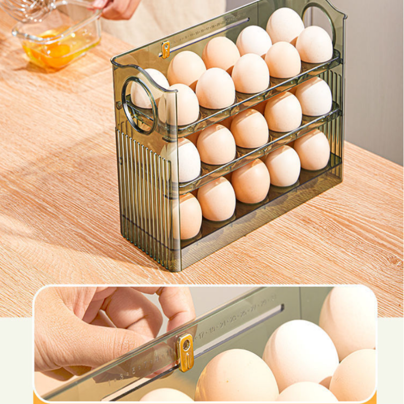 Flip-Top Egg Organizer