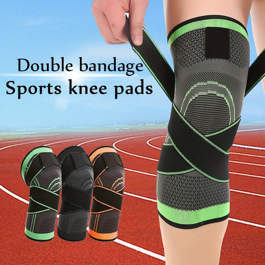 Maximize Your Performance With Our Compression Knee Sleeve - High Elastic, Breathable, And Perfect For Sports, Gym, Hiking, And More!