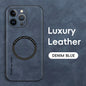 Yamba Artificial Leather Magnetic Phone Case Suitable For IPhone 15promax/15pro/15plus/15/14pro/13pro/13/12 Protective Case