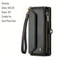New Wallet Phone Case Wrist Shoulder Strap Lanyard Flip Magnetic Clasp Card Holder Kickstand Women Small Crossbody Handbag For Samsung Galaxy Note10+ 20 S24 S23 S22 S21 S20 S10 Plus Ultra FE Coin Purse A01 A04 A12 A13 A14 A22