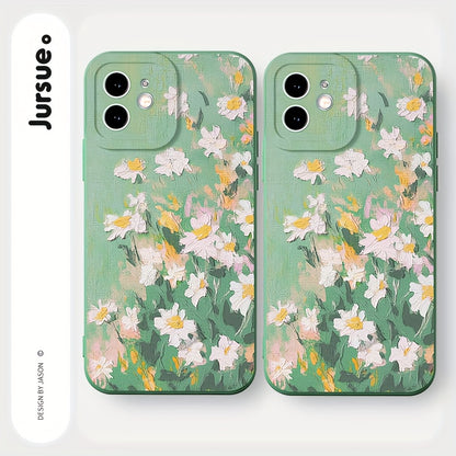 Cute Aesthetic Shockproof Soft Phone Case For IPhone 15 14 13 12 11 Pro Max SE 2020 X XR XS 8 7 Plus