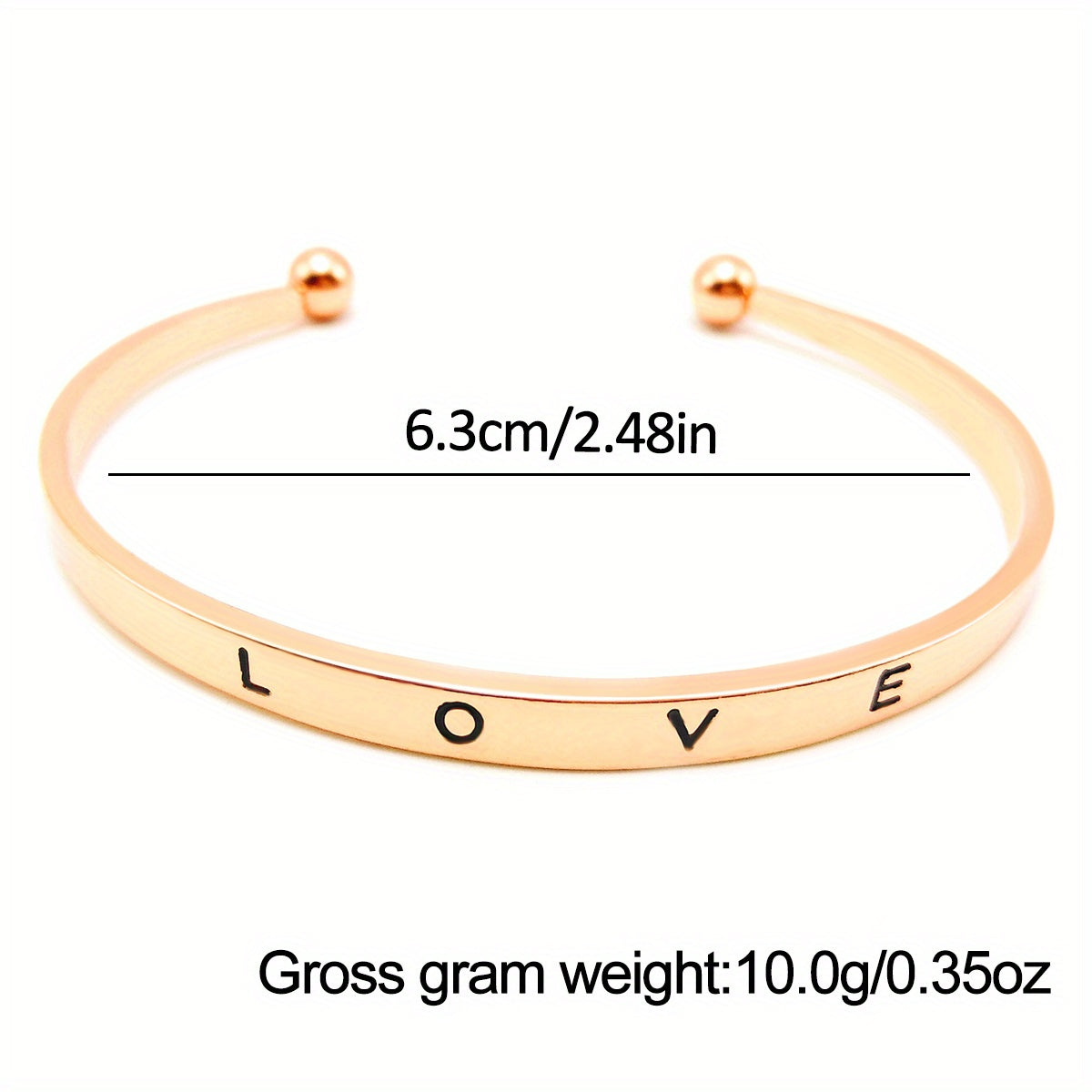 1pc/2pcs/set Women's Watch Hiphop Golden Fashion Quartz Watch & Love Bangle, Valentines Gift For Her